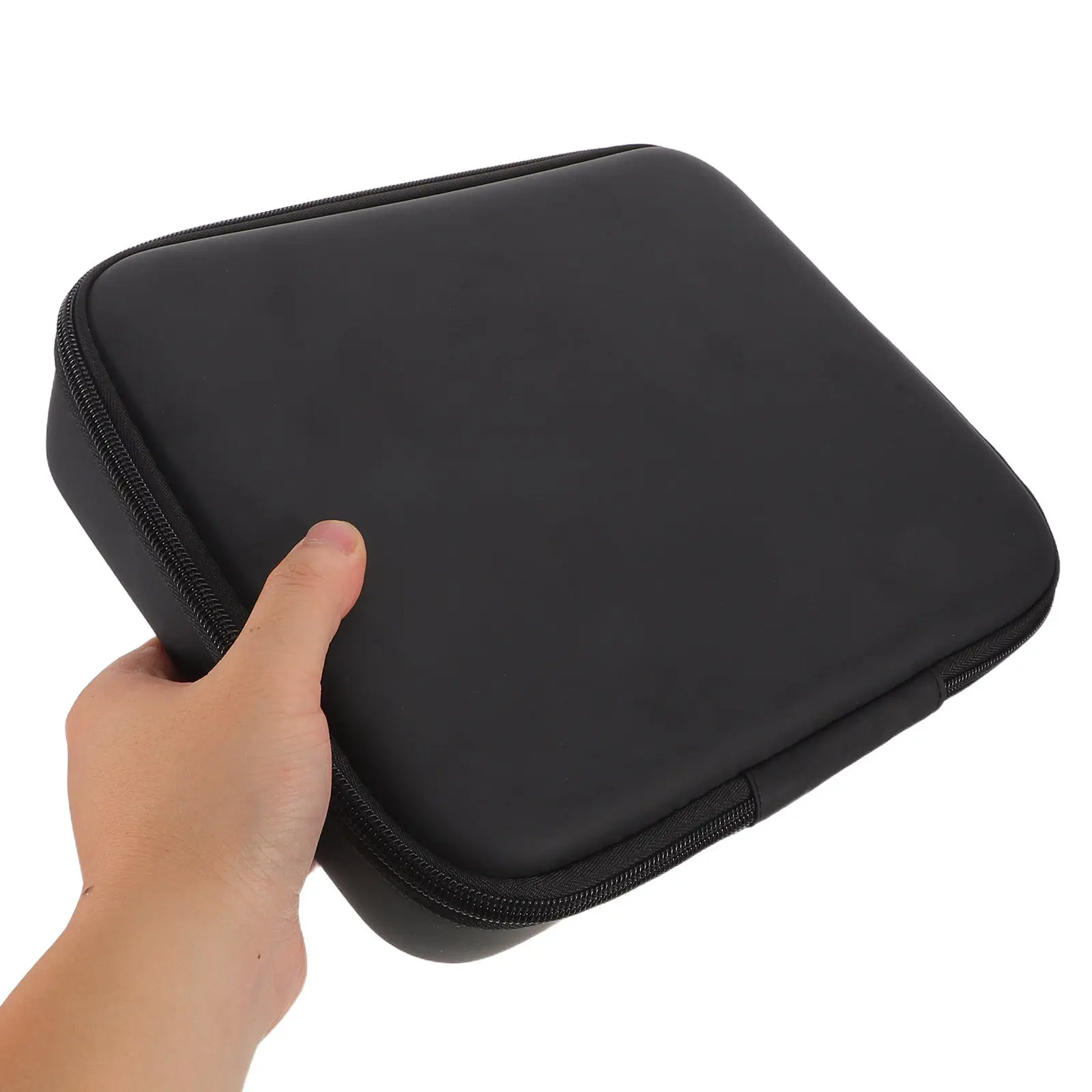 

Portable Gyro Storage Case with Handle Plastic Organizer Box Impact Resistant Battling Top Carrying Container for Travel