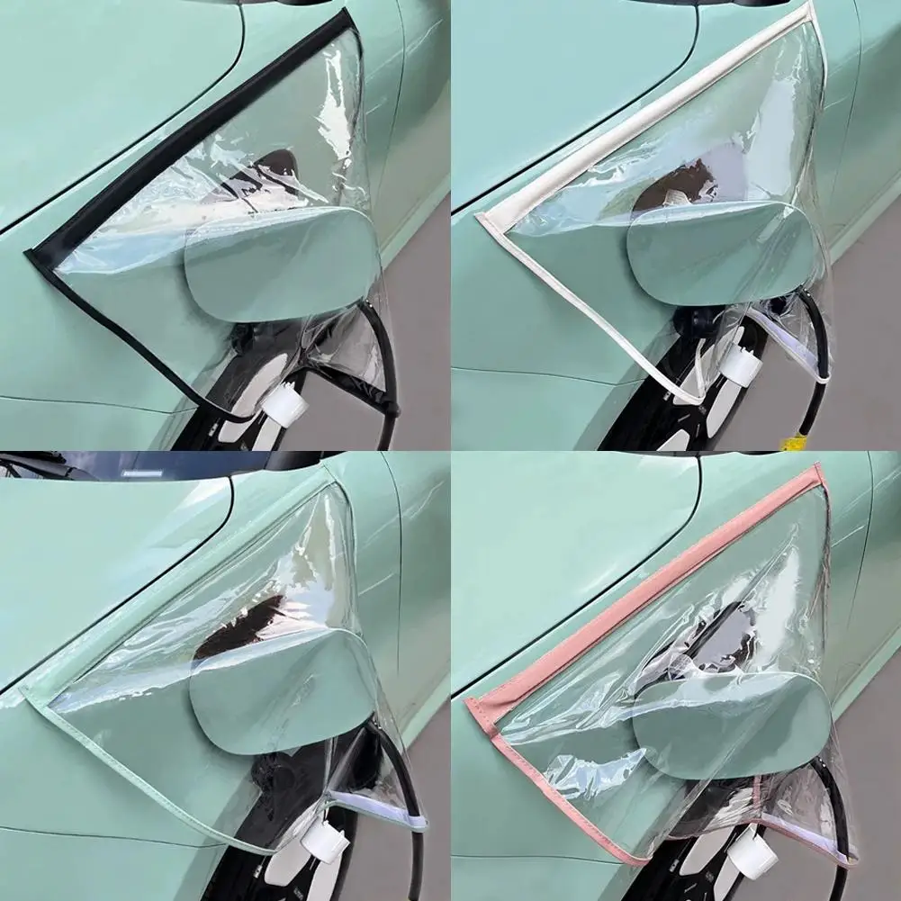 Universal New Energy Vehicle Charging Port Rain Cover Outdoor Dust Protection Waterproof Charger Gun Protection Cover