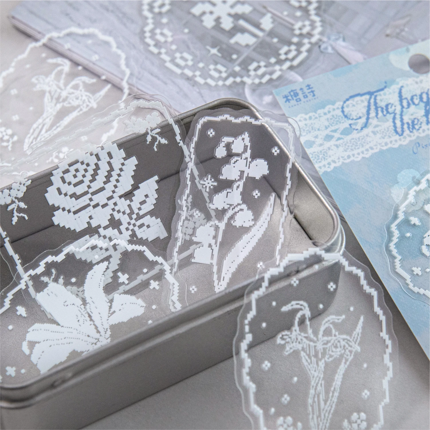 5 autocollants en dentelle, es - Embellishments For Scrapbooking avis et prix