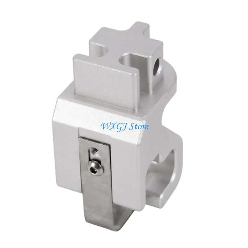 37JE Recreational Vehicle Awning Rafter Clamp Replacement Part, Aluminum Machined Clamp Body with Separate Pin for Devices II