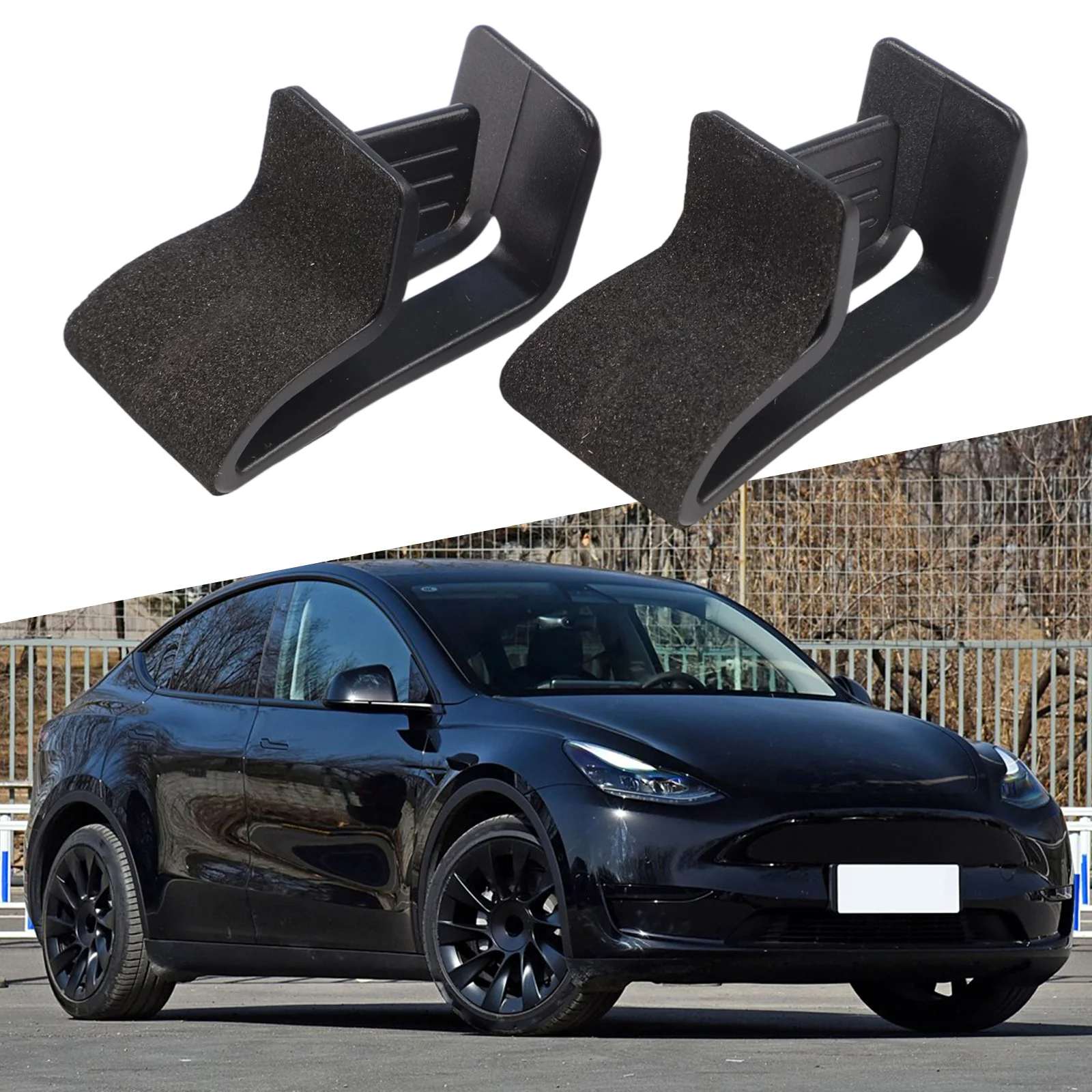 

For Tesla's New Version For MODEL3/Y Car Air Outlet Aromatherapy Clip Bracket ABS,sponge Car Air Outlet Aromatherapy Clip Bracke