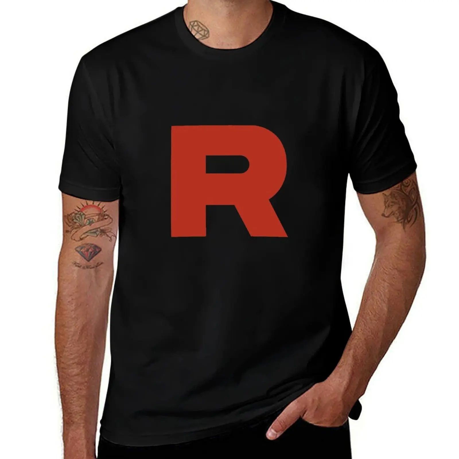 Team Rocket Grunt T-Shirt cotton tshirt 100% T-Shirt
