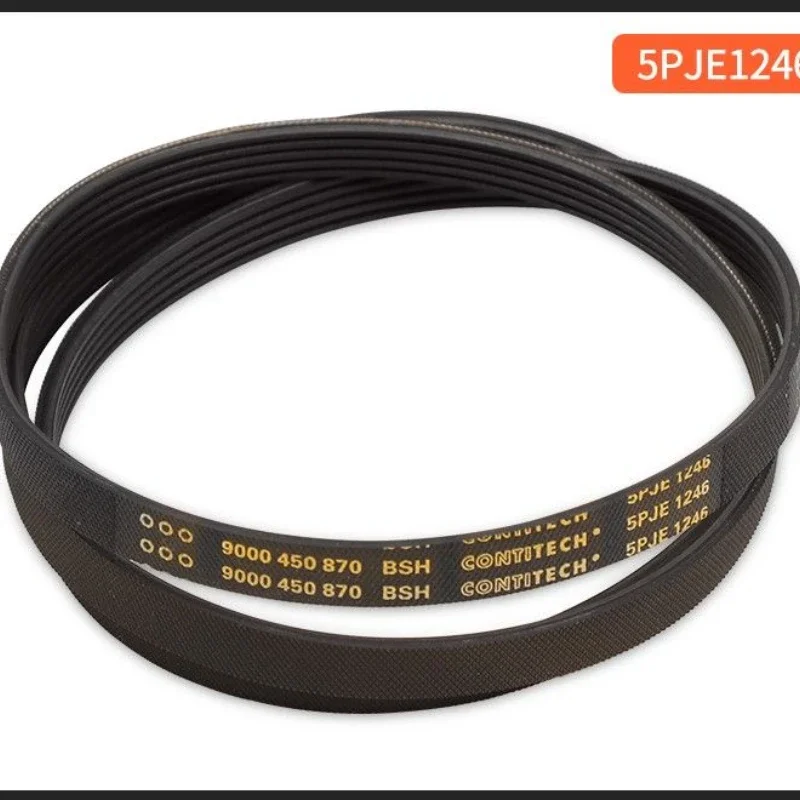Washing machine drum belt for Bosch/Siemens WM10S360TI WS10M368TI 5PJE1246