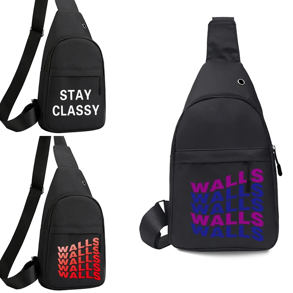 

Chest Pack 2025 New Men Phone Chest Bag Multi-functional Lightweight Walls Series Shoulder Large Capacity Crossbody Bags