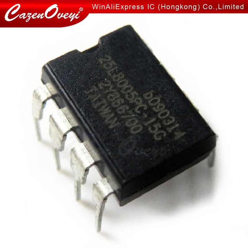 10pcs/lot MX25L8005PC-15G MX25L8005PC DIP-8 In Stock