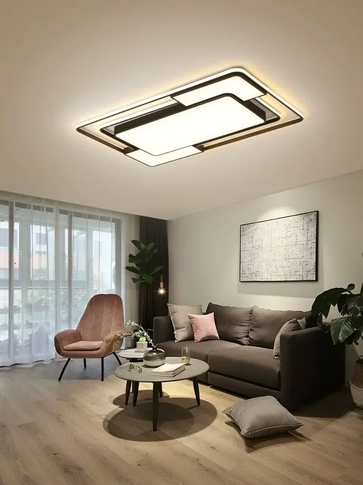 Modern Square Led Ceiling Lights for Bedroom Living Room Decor Hall Ultra Thin Ceiling Chandelier Lamps Indoor Lighting Fixtures