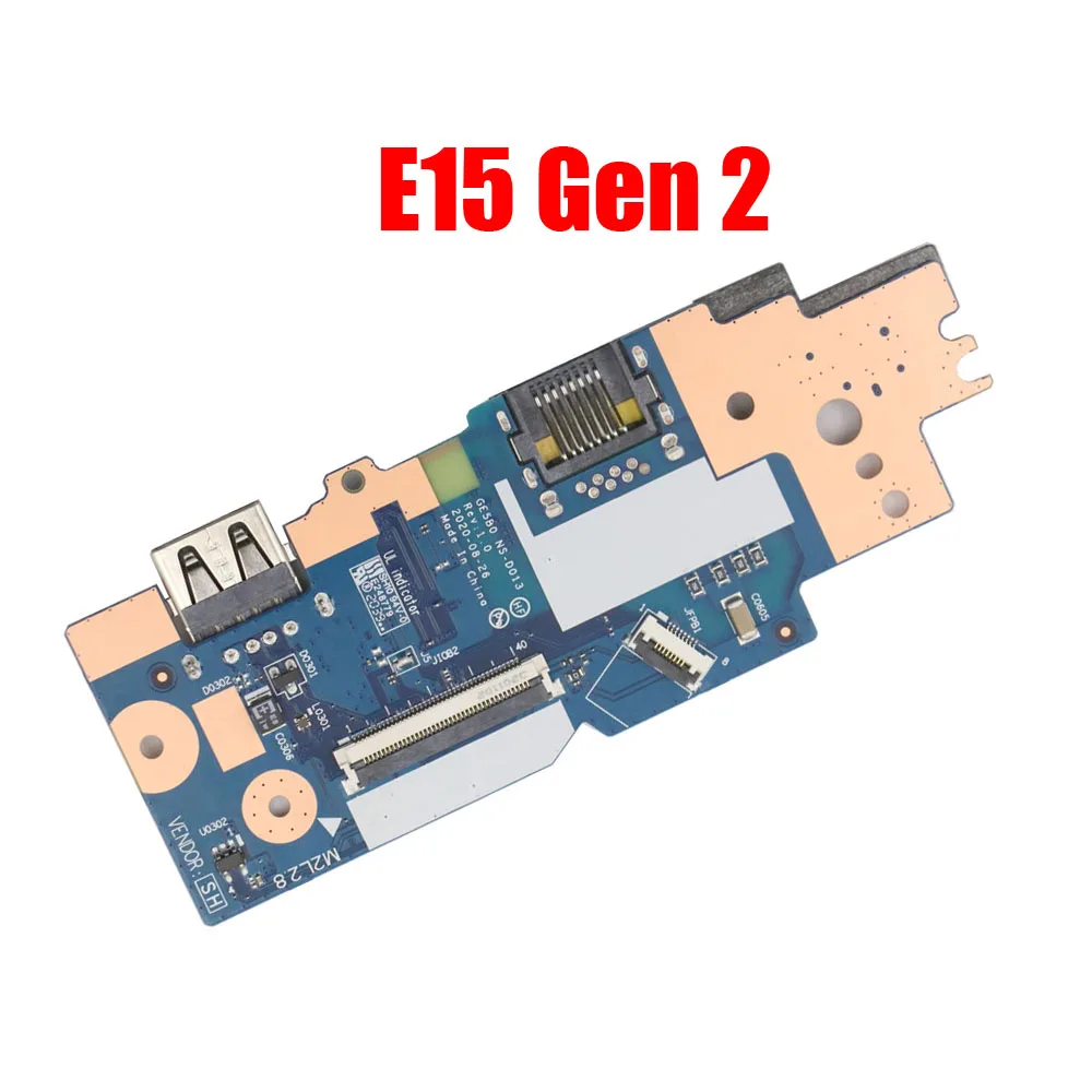 Laptop USB Board For Lenovo For ThinkPad E15 Gen 2 (Type 20TD, 20TE) 5C50Z44718 GE5B0 NS-D013 New