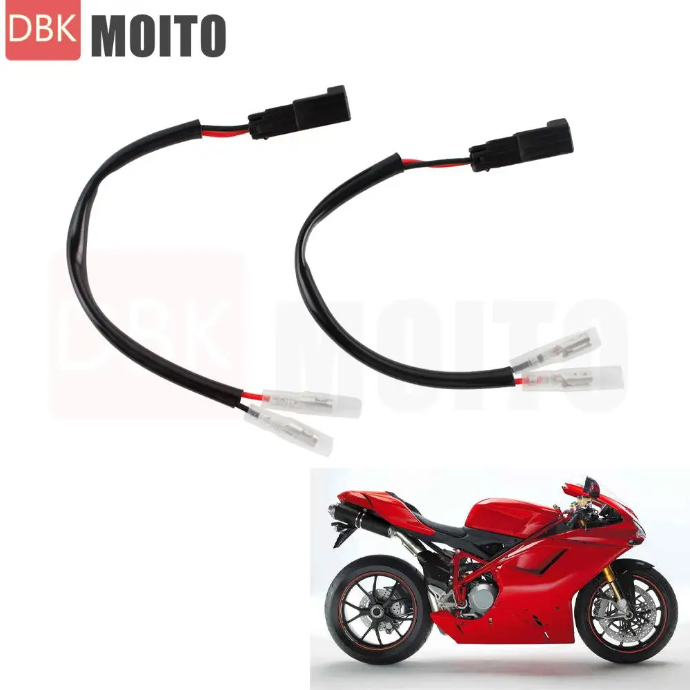 

Жгут проводов адаптера мотоцикла для Ducati 848 1198 2008-2011 1098 2007-2009 12 В, жгут проводов адаптера указателей поворота