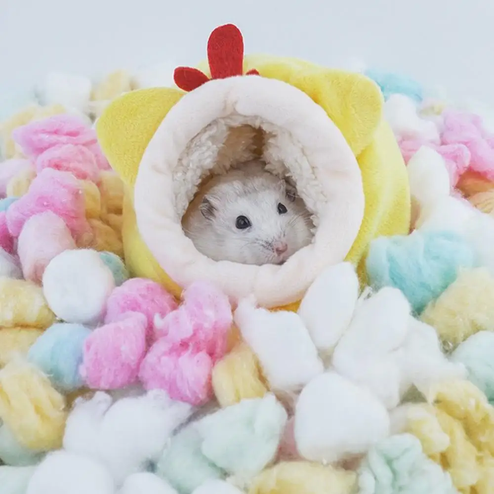 Small Cute Accessories Nest Warm Winter Hamster Cotton House Animal Guinea Pig Accessories