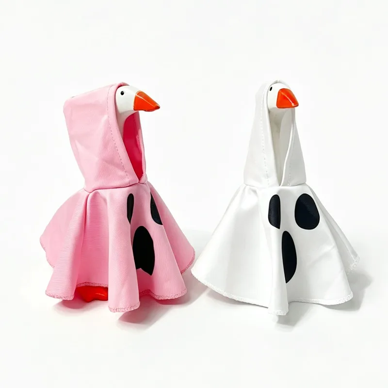 New Halloween Goose Statue Creative Dress Up New Props Party Photo Booth Props Halloween 7-inch Goose Costume
