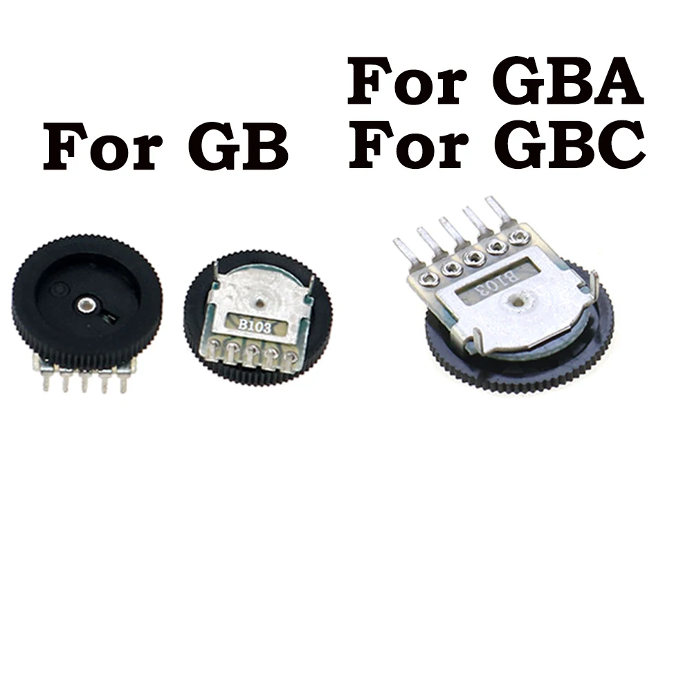 Replacement For GB Classic DMG 001 Motherboard Volume Switch Potentiometer Parts for Gameboy GBA GBC GBA SP