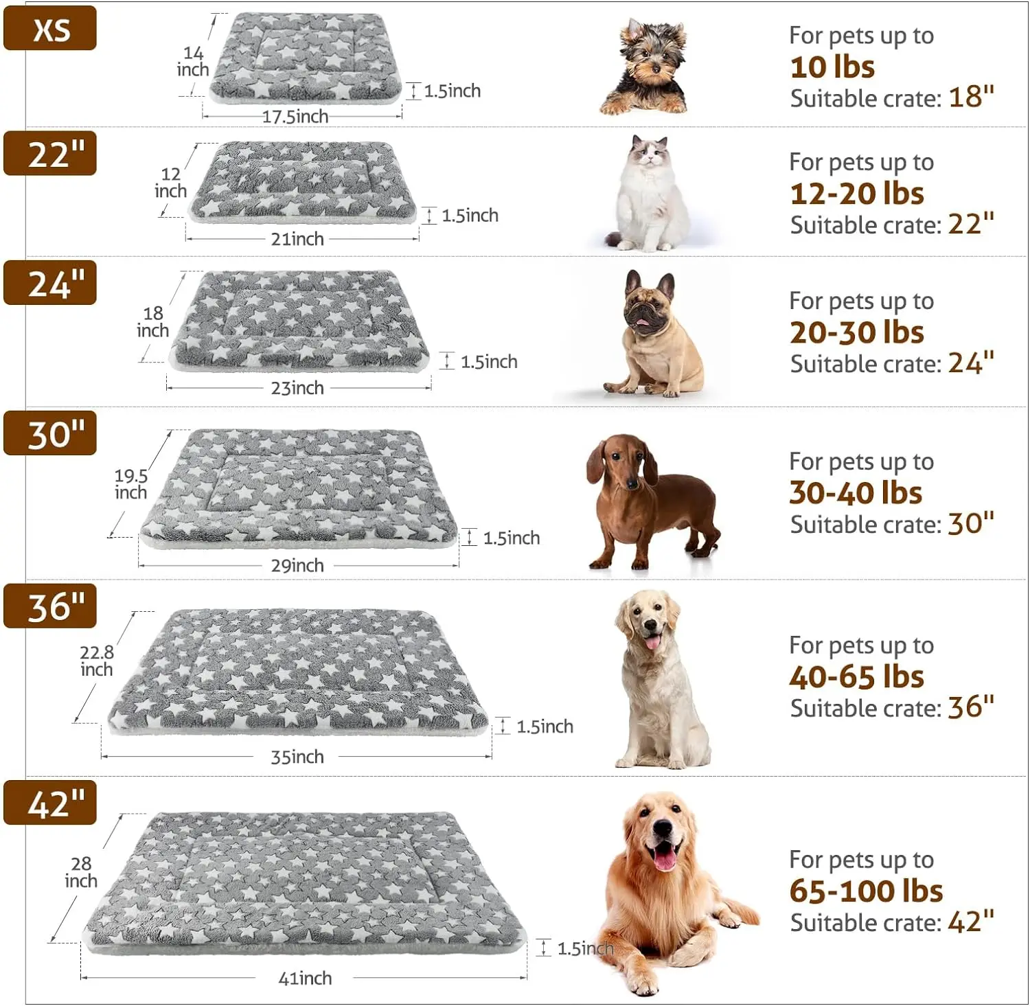 Flannel Dog Mat Pet Blanket Winter Thicken Warm Comfy Dogs Cats Nest Comfy Bed For Small Large Pet Accessories Mattres