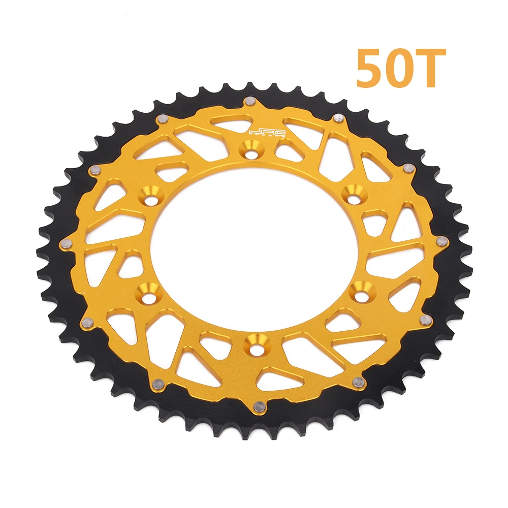 

TSR125 TSR200 DR250 DR250Z DR400ZE RM250 RM450Z RS175 MX 42T 47T 48T 49T 50T 51t Chain Sprocket