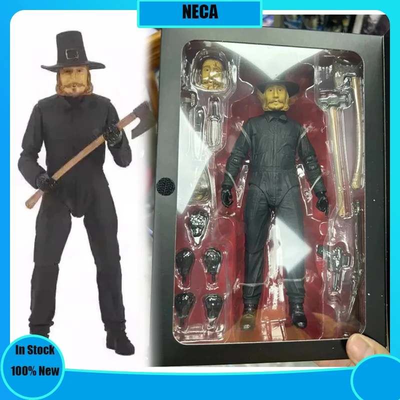 

In Stock NECA 45998 Figure There Will Be No Leftovers Thanksgiving John Calvey Anime Action Figures Collectible Model Doll Toy