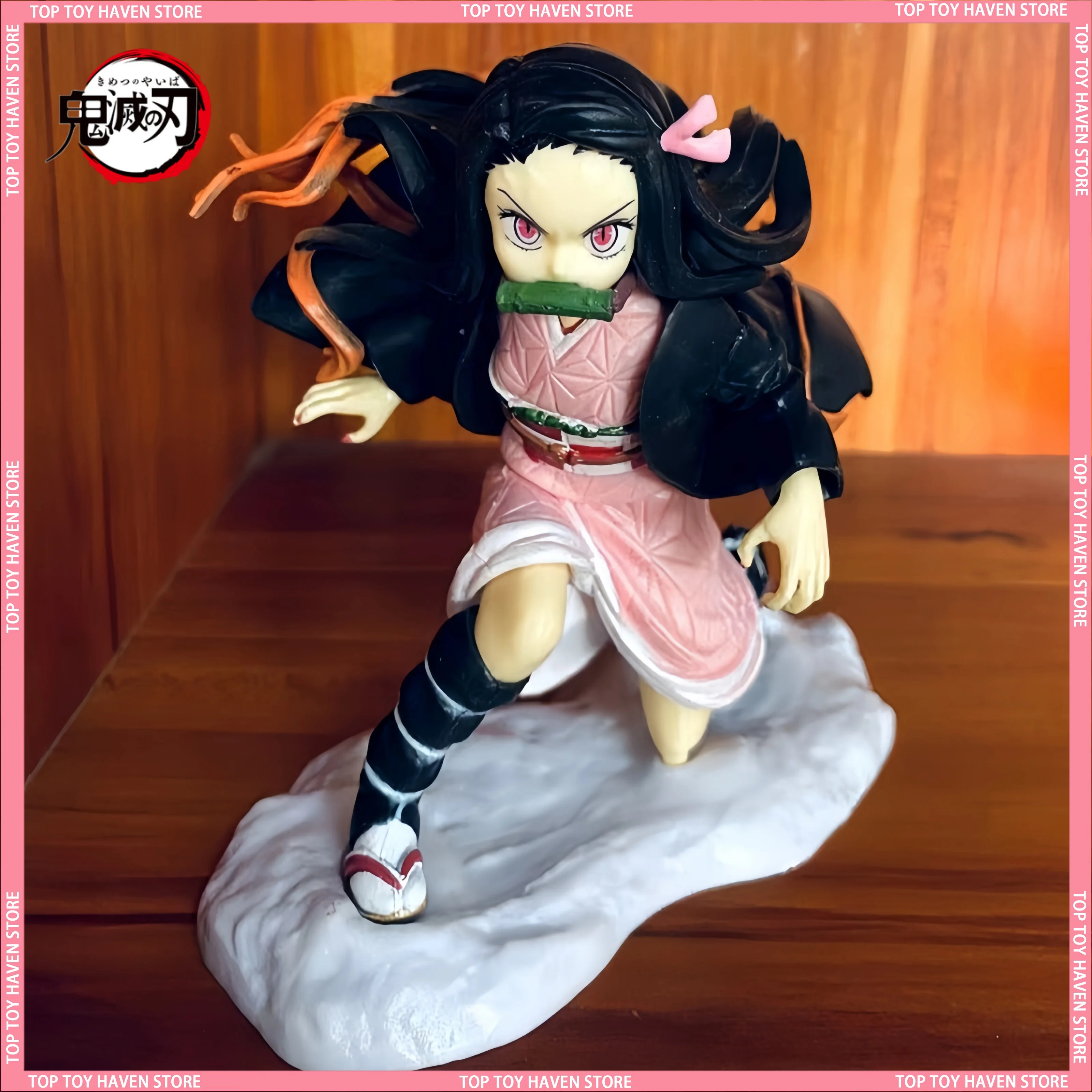 

Demon Slayer Nezuko Battle Action Figure - Anime Model Toy Collectible Movable Doll Gift for Fans And Collectors