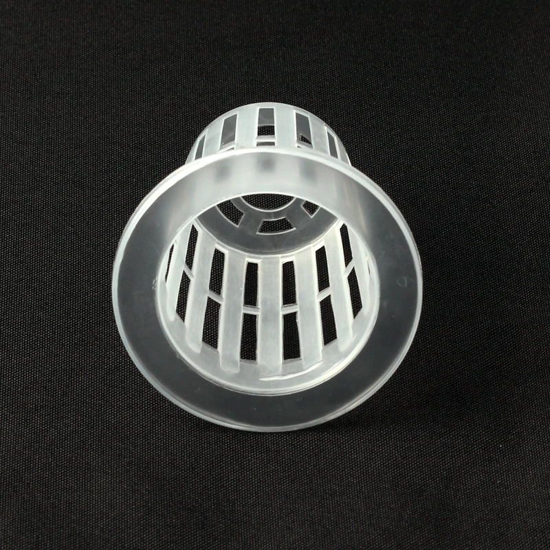 10pcs Aquaponic Cup 50mm Hydroponics Cup Soilless Net Pot Aeroponics Basket  Vegetable Grow Cup Nursery Mesh Pot