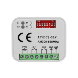 TELCOMA TANGO 2 4 SW SLIM remote control 433.92mhz gate garage door TELCOMA 433mhz remote control receiver