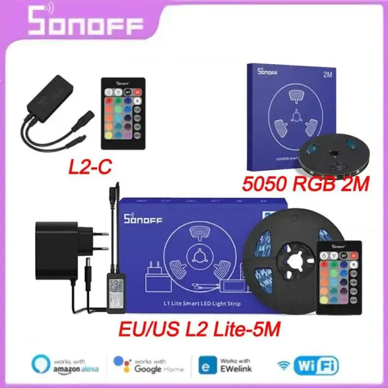 

Умная Светодиодная лента SONOFF L2/L2 Lite с поддержкой Wi-Fi