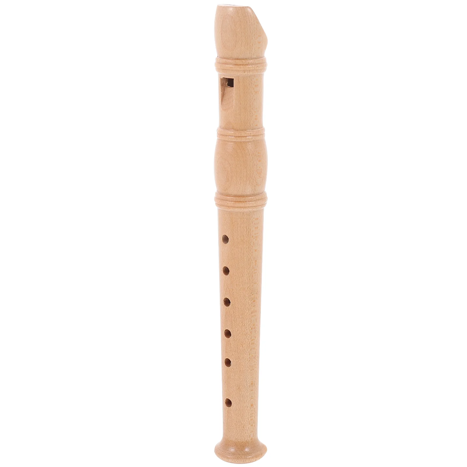 

Wooden Children's Clarionet Flute Professional 6-hole Clarinet Kids Instrument Toy Soprano Pupils