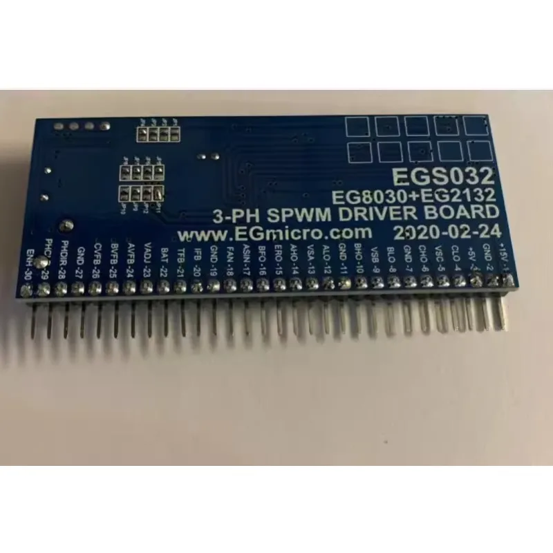 

EGS032 EGS031 Three-phase Pure Sine Wave Inverter Drive Board EG8030 Full Technical Support