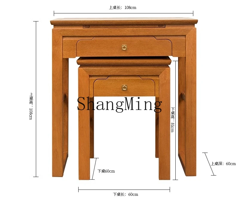 FG  wood offering table incense case household central hall Buddha table hall cabinet modern simple new Chinese style altar