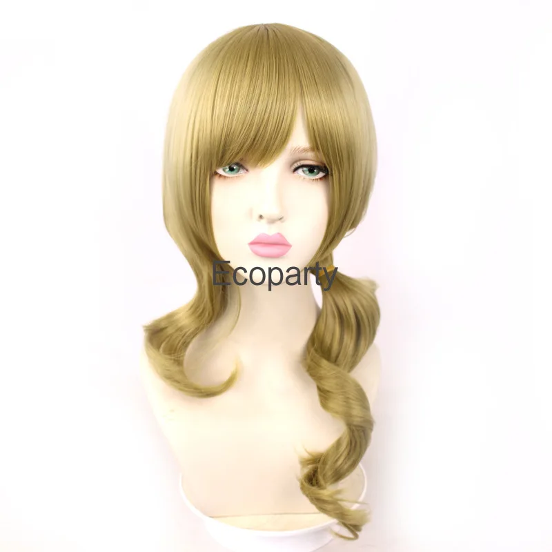 Game Genshin Impact West Wind Knights librarian Lisa wig Cosplay Synthetic Hair Women Wigs Big Volume Anime Wig