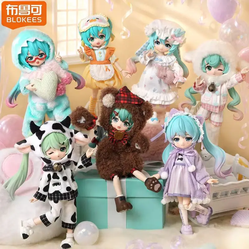 blokees-初音ミク-可動関節付き着せ替え人形-初音ミク-スイートドリームパーティー-クロスドレッシング人形-アクションフィギュアモデル