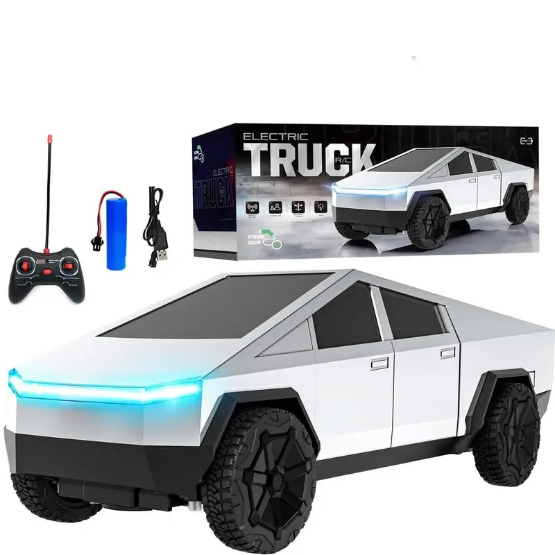 New Hot Whells 1:12 Rc Cybertruck Offroad Station Wagon Batmobile Rc Car Simulation Pickup Truck Model Kids Toys Boy Toy Gift