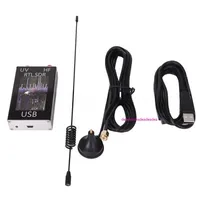 Ham Radio Receiver 100KHz-1.7GHz Full Band UV RTL-SDR USB Tuner Receiver USB Dongle with RTL2832u R820t2 Ham Radio RTL SDR