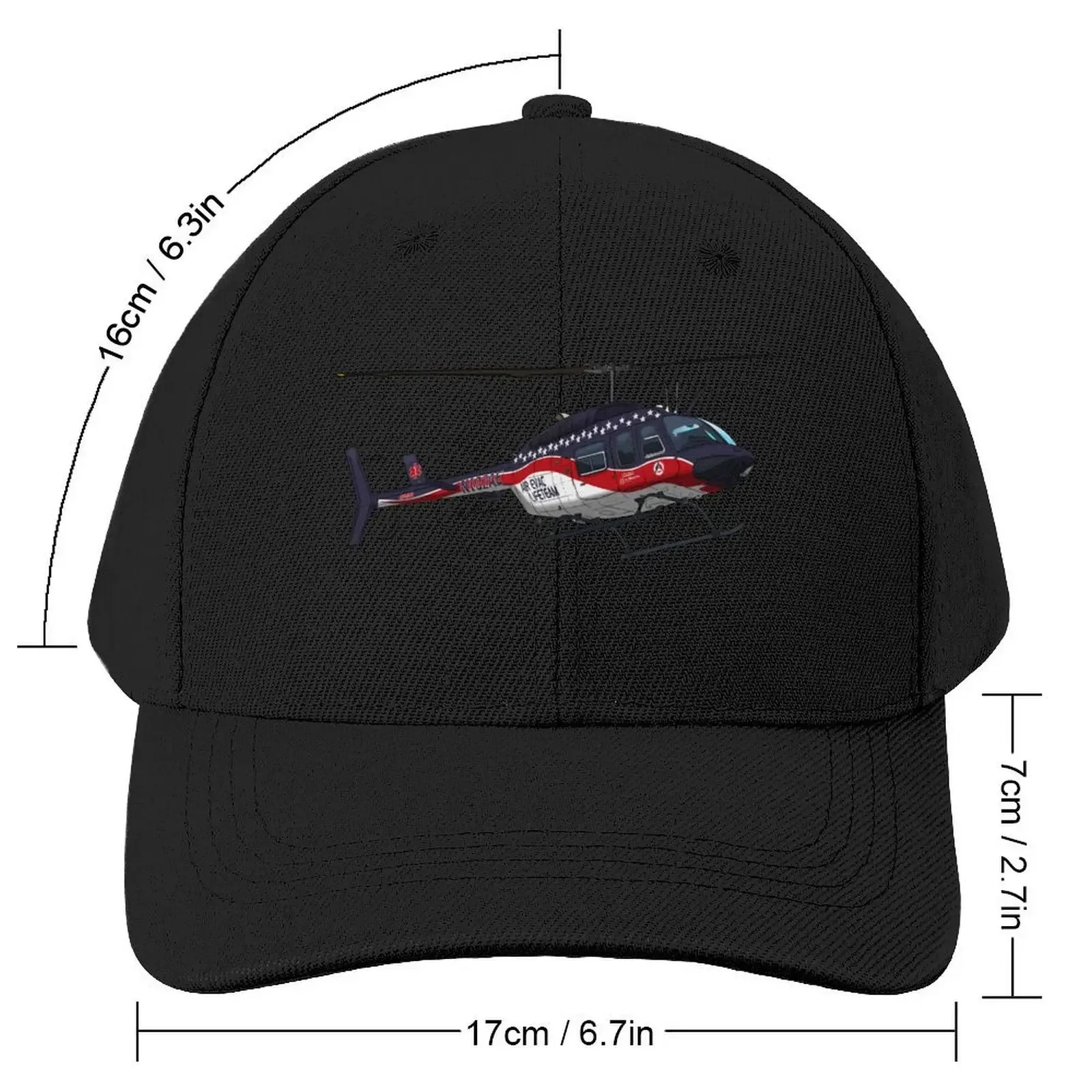 Bell Ranger Helicopter N102AE Baseball Cap party Hat Icon Military Tactical Cap Women's Beach Outlet Men's