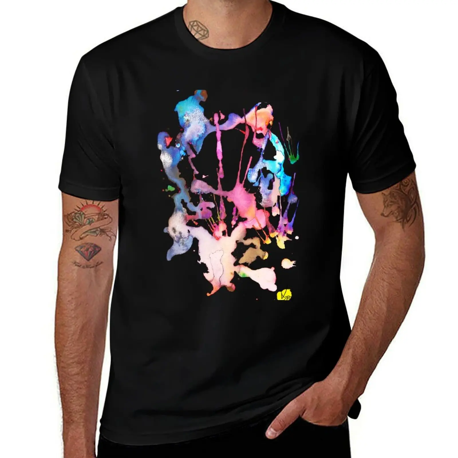 Iced Skull - BarGlass Encounter T-Shirt Work Comfort T-Shirt for Men