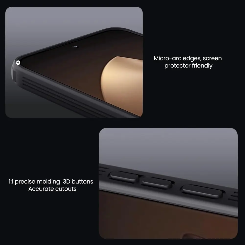 Nillkin Case For Xiaomi Mi 15T Pro 15T Note 14 Pro Plus 5G F7 Ultra 5G Slide Pro Camera Slim Rugged Phone Thin Shockproof Cover