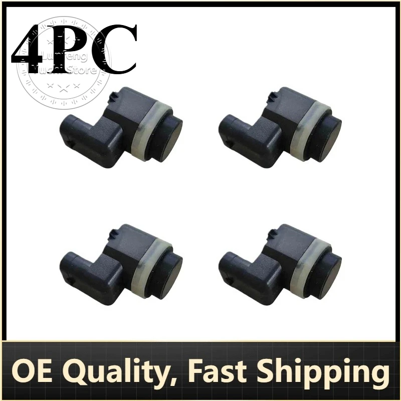 P/N: 66209233037 - 4pcs PDC Parking Sensor Set for BMW 535i, 550i, 530i, 520i, 523i, 750Li, 528i xDrive