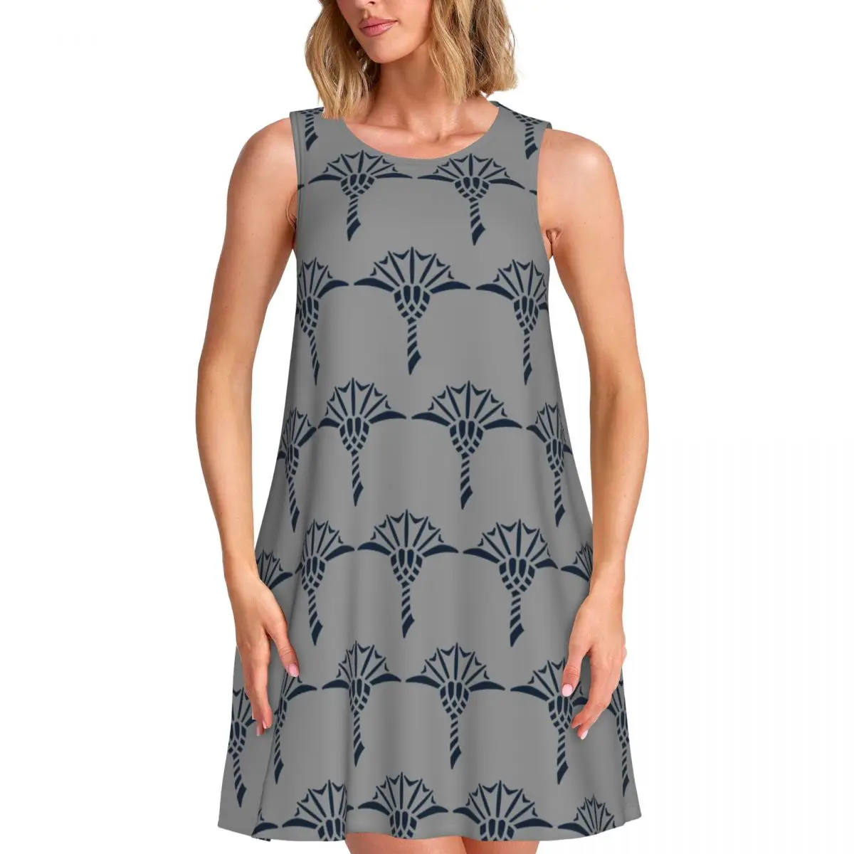 

Модное женское платье без рукавов на заказ, сарафан, повседневное пляжное платье с карманами для путешествий