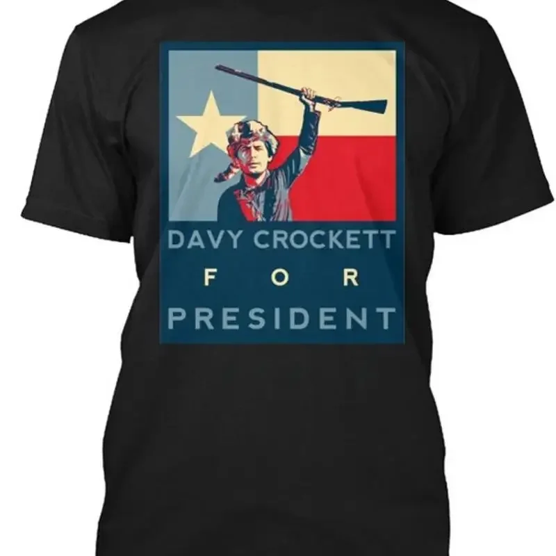 Davy Crockett for President T Shirt Size Premium M 2XL