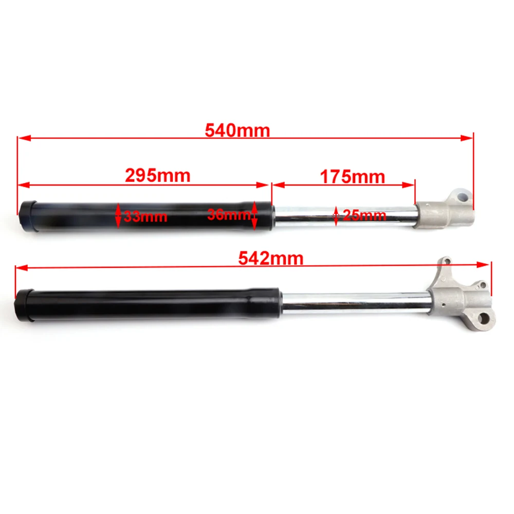 550 مللي متر الجبهة شوكة امتصاص الصدمات العلوي السفلي ربط لوحة عدة ل 49cc 2 السكتة الدماغية دراجة الجيب موتو صغيرة الدراجة موتوكروس أجزاء