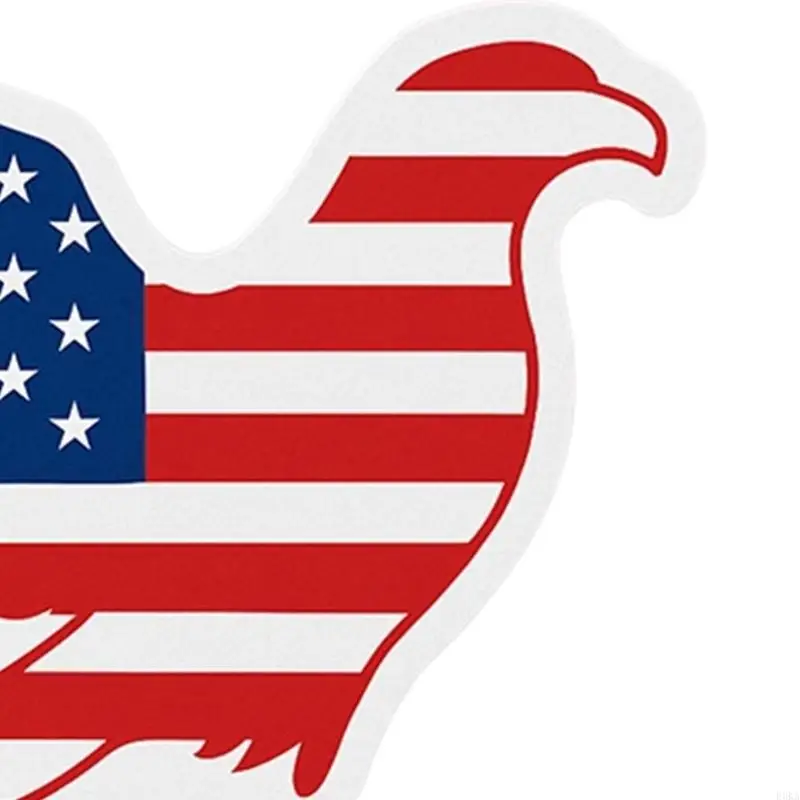   10Pcs Patriotic Memorial Bird Window Decal For Car Truck Motorcycle Weather Resistant PVC Sticker Easy Apply Home Decors