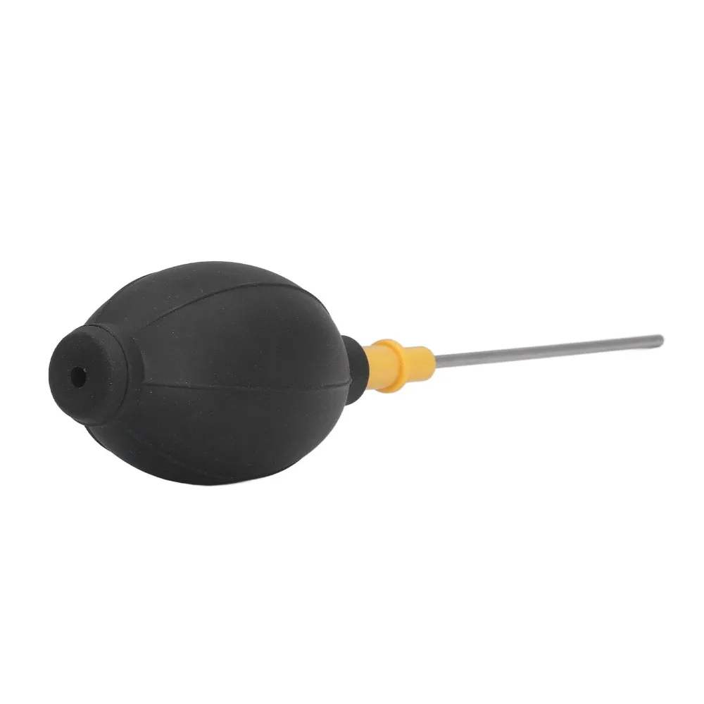 Silicone Bulb Handheld Termite Dispenser Easy To Clean Long Nozzle Termite Control Powder Blower Stainless Steel Tube