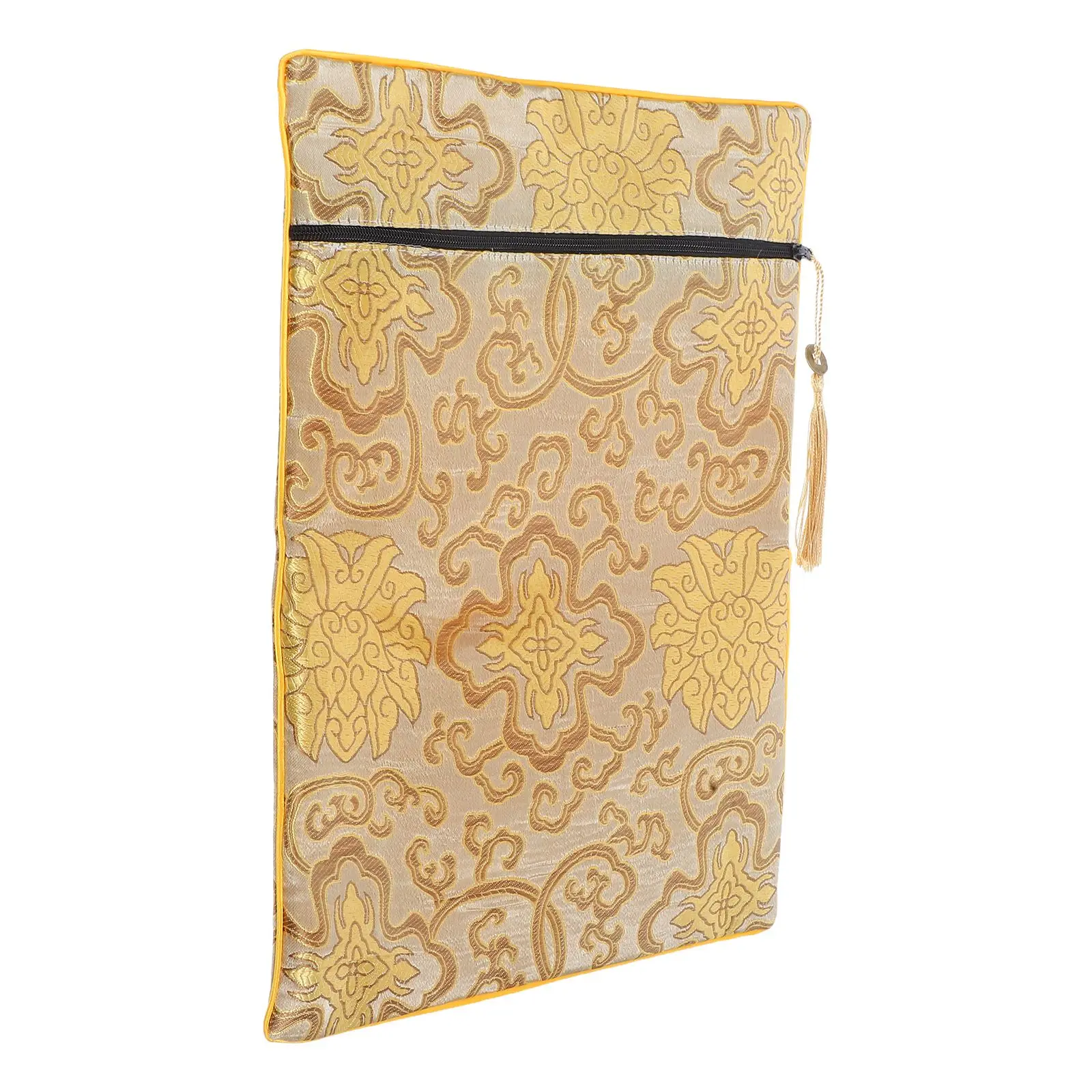 Book Bag Chinese Style Cloth Pouch Wrapping Bible Accessories Covers Case Tassel