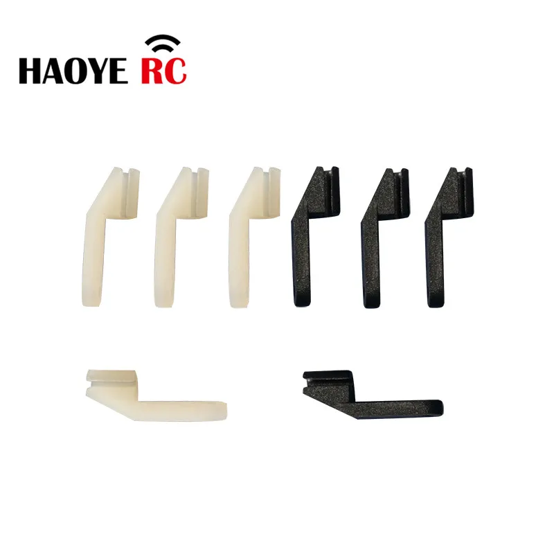 Haoye 20 pcs Nylon Swing Keepers Fit 2mm Rod For RC Airplanes Electric Planes Foam Model Accessories