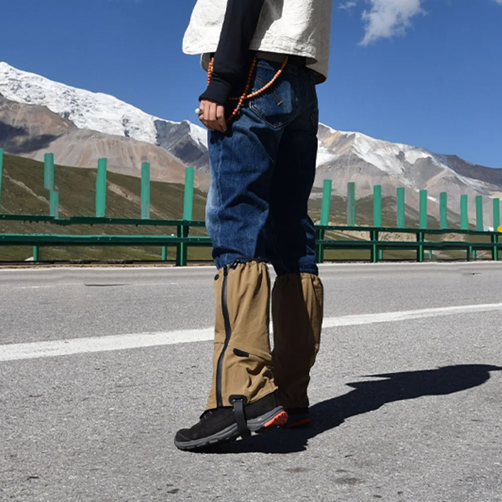

Для мужчин и женщин. Походные гетры. Легкая водонепроницаемая молния с индивидуальной посадкой для размеров обуви. Тридцать восемь, чтобы сорок пять.