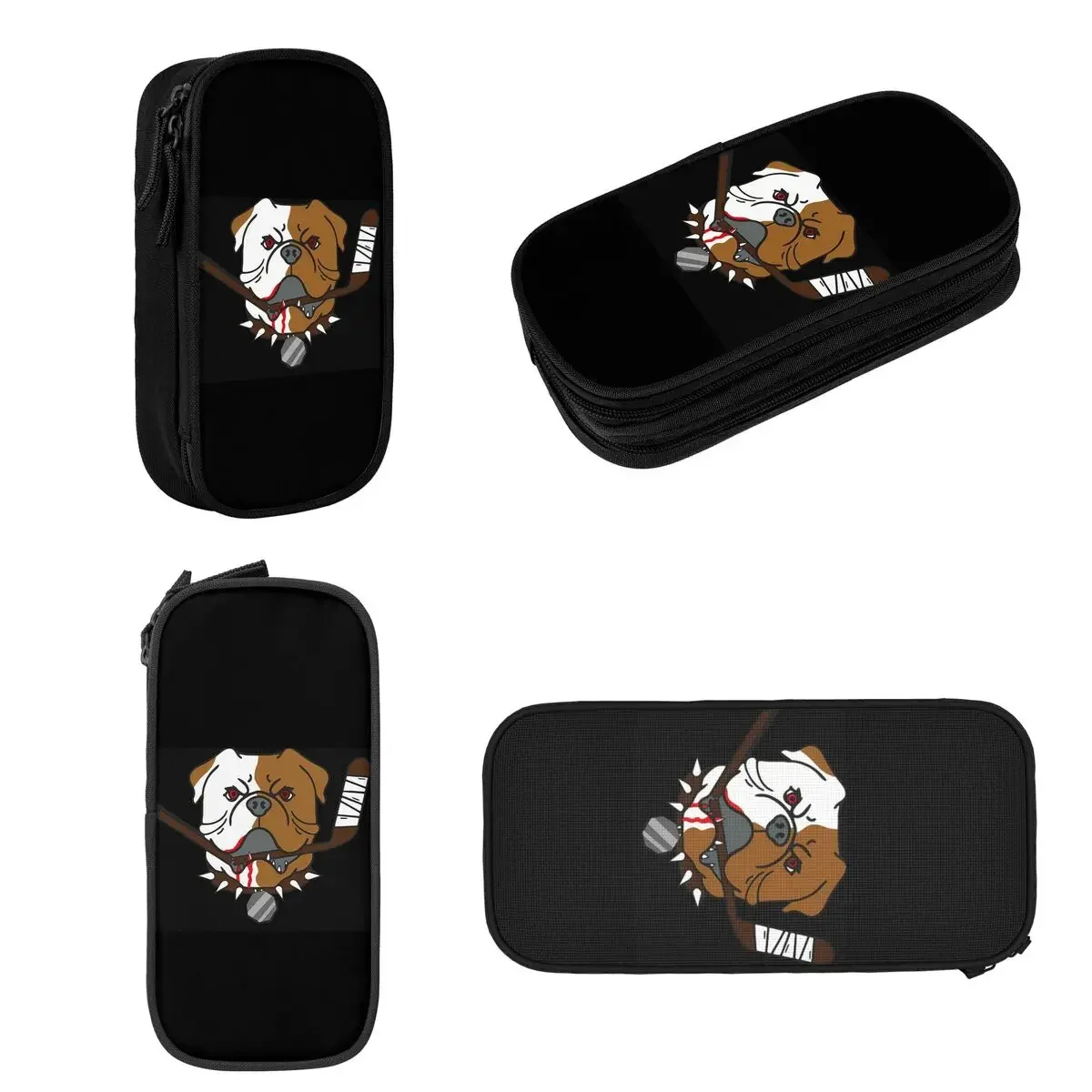 Shoresy Sudbury Bulldogs Logo Pencil Cases Large Capacity Pen Bags Pen Box Pencil Pouch For Boys Girls Stationery School Office