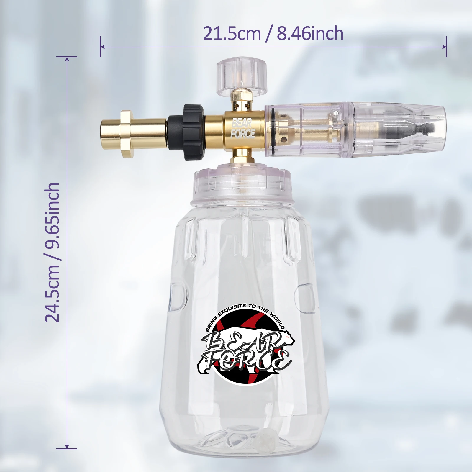 Snow Foam Lance Foam Cannon fo - огляд і ціна Bear Spray Clip