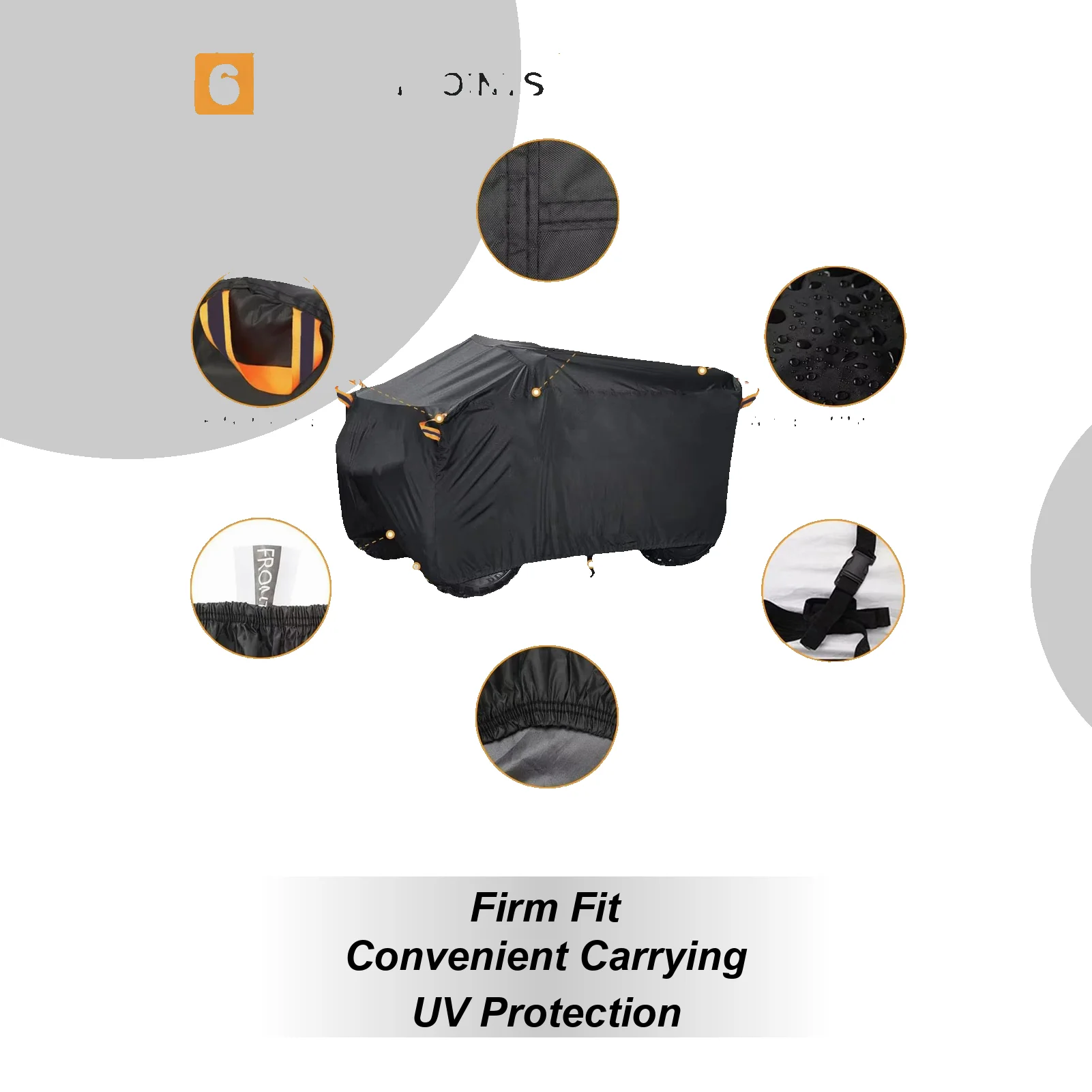 

Чехол для квадроцикла, водонепроницаемый, сверхмощный, устойчивый к разрыву брезент, водонепроницаемый чехол для квадроцикла для дождливой погоды, летняя защита от солнца, зимние поездки на дорогу