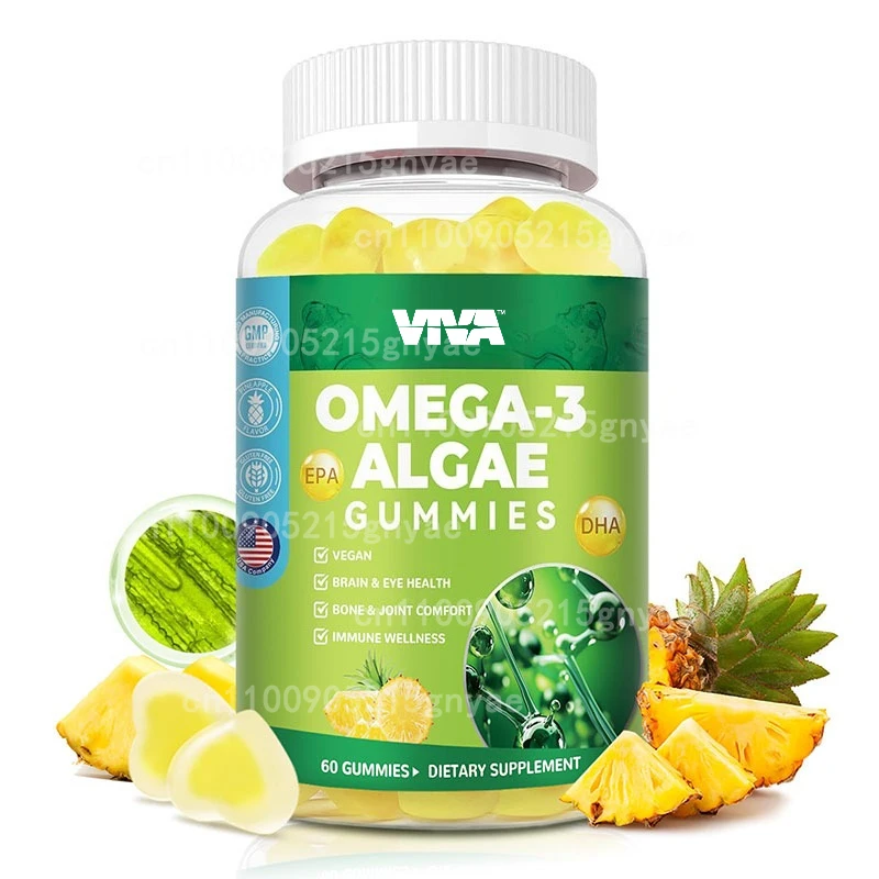 

Omega-3 Fish Oil Supplements -450mg EPA, 300mg DHA Support Overall Health with 60 Soft Capsules
