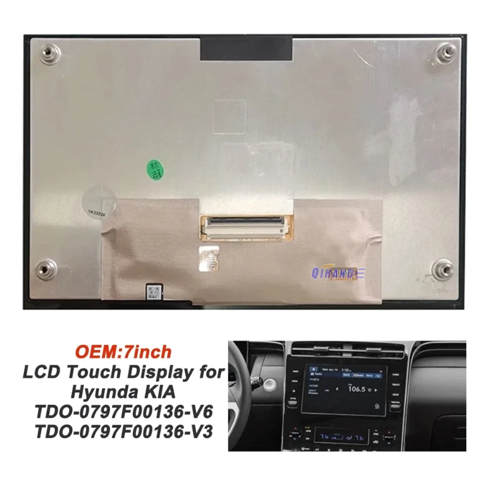 

8" LCD Display For Hyunda KIA TDO-0797F00136-V6 TDO-0797F00136-V3 LMB5F00136 TDO-0797F00136-V2 TDO-0797F00136 TDO-0797F00136-V3