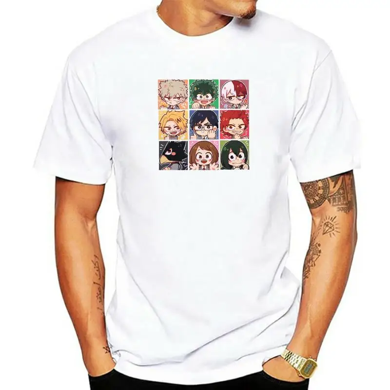 2022 Japanese Anime My Hero Academia Boku No Hero Academia Midoriya Izuku Deku Women Summer Top T Shirt Casual Couple Clothes