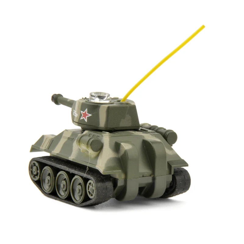 Mini 4CH Radio RC VS Tank Zdalnie sterowana kieszonkowa ciężarówka Zabawki R/C Turret Rotation Stryker LED Light Kid Military Fast Running