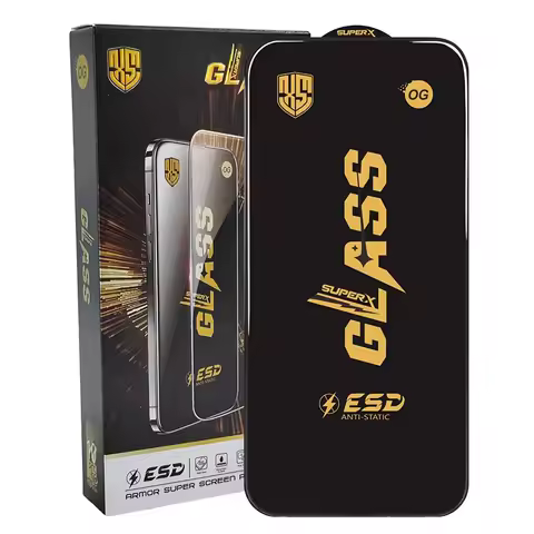 OG ESD Tempered Glass For Xiaomi Redmi Note 13 12 10 11 Pro Poco X7 M7 X6 F6 F5 F4 F3 M6 Pro Mi 14T 13T 12T Screen Protector