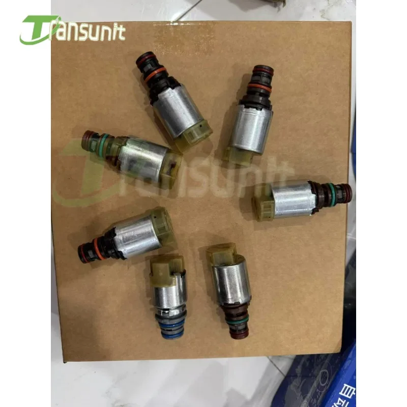 

Комплект соленоидов для гидроблока АКПП 6R80 (7 шт.) для Ford Explorer, Ranger, Mustang, Territory, Transit, Everest, F-150 2011-2017